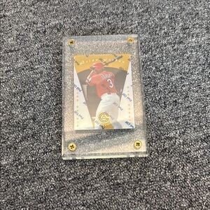 1997 (CARDINALS) Pinnacle Certified Mirror Gold #80 Brian Jordan
